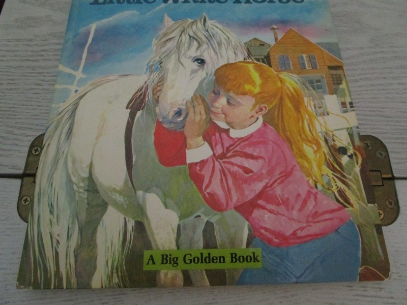 Snowy the Little White Horse Big Golden Book First Edition 1965 Illustrated Pony gallery