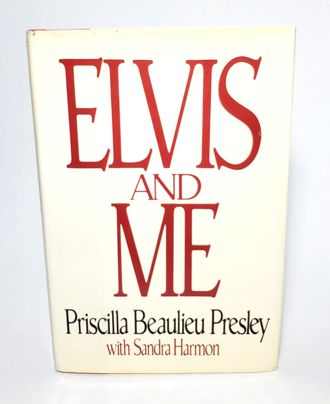 ELVIS AND ME Priscilla Presley 1985 First Edition First Printing HC$DJ