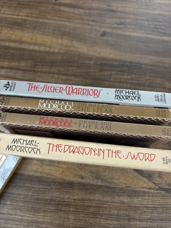 Michael Moorcock Lot Of 8 Books 3 Hard 5 Paperback - Dragon In The Sword ++ More gallery