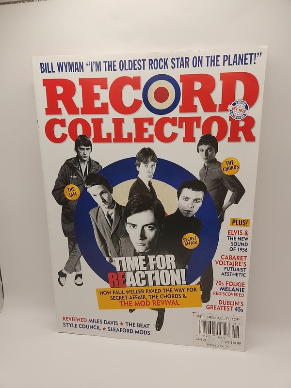 UK – Record Collector Magazine JAN 2026 MOD REVIVAL PAUL WELLER THE JAM