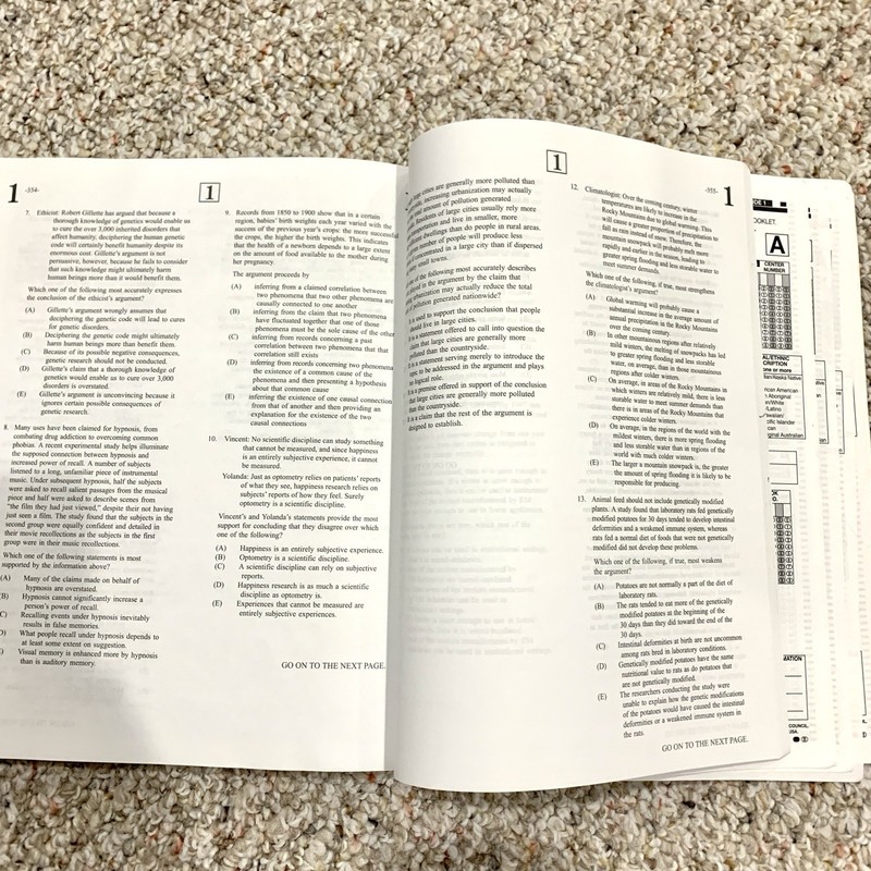 LSAT Official PrepTests 62-71 Volume V Book gallery