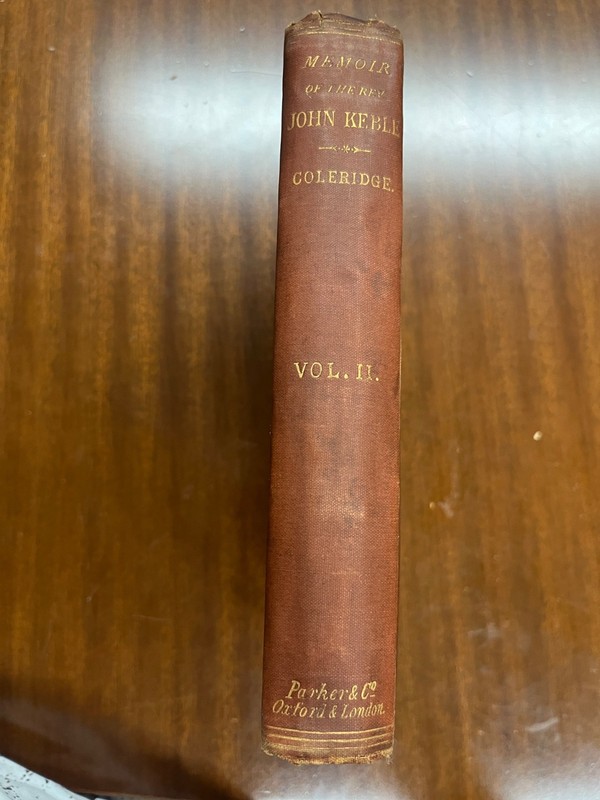 A Memoir Of The Rev John Keble, M A : Late Vicar Of Hursley By The Right H… gallery