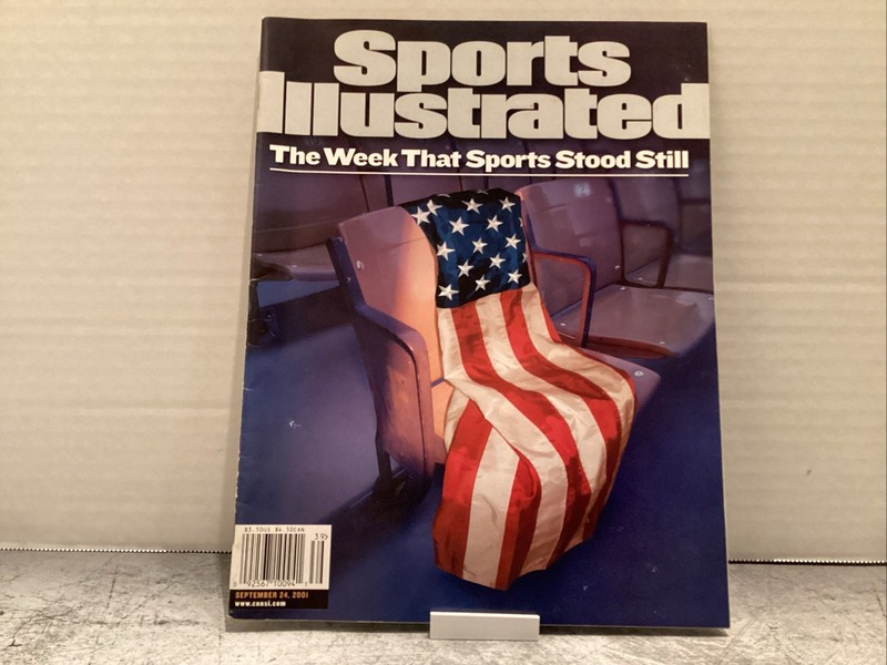 Sports Illustrated September 24 2001 The Week That Sports Stood Still (k mag
