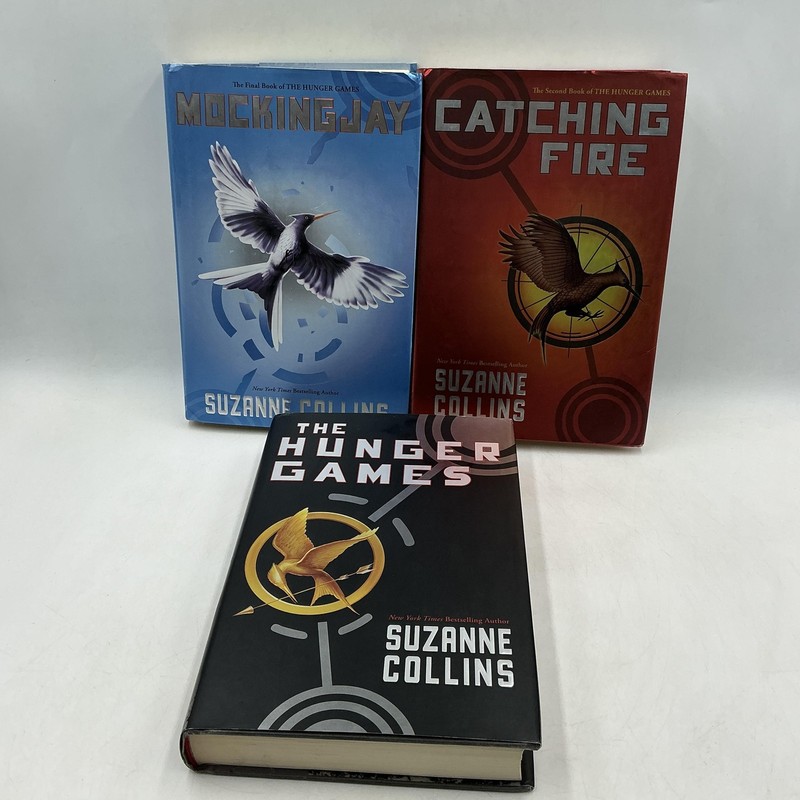 The Hunger Games Trilogy Suzanne Collins Scholars' Press Hardcover Black gallery