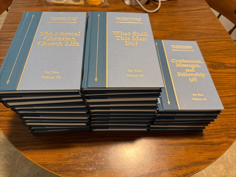 Collected Works of Watchman Nee, Set 2, Volumes 21-46. Complete.