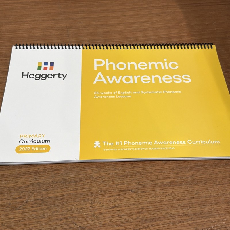 Heggerty Phonemic Awareness PRIMARY Curriculum 2022 Edition UNUSED!