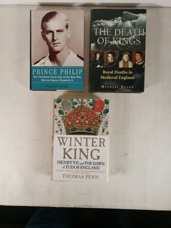 British Royalty History (9 Book Lot) England, United Kingdom, Kings, Queens gallery