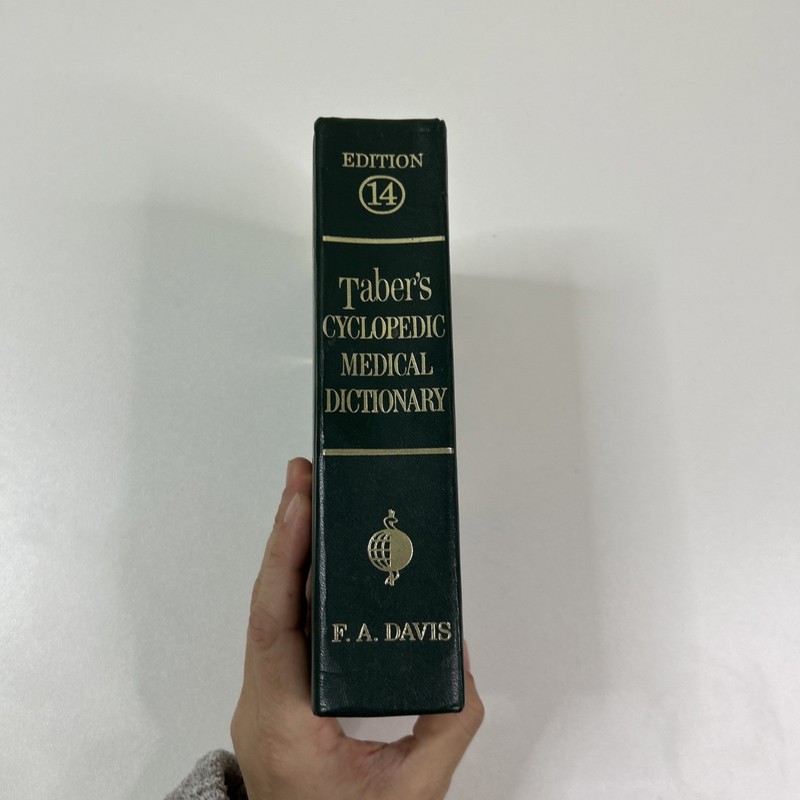 Taber's Cyclopedic Medical Dictionary (Hardback, 1981) F A Davis Company gallery