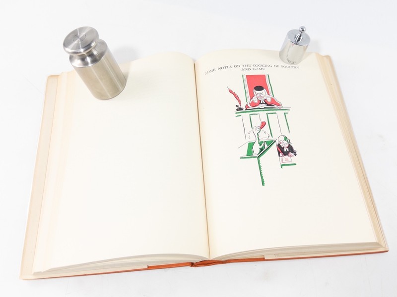 Gourmet's Book of Food and Drink 1935 Macmillan Hendy Illustrations, EX HCDJ gallery