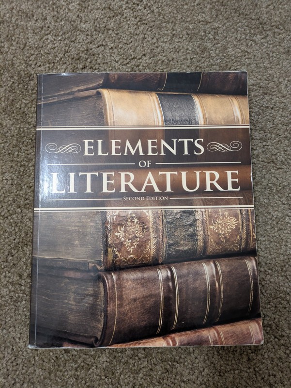 BJU Press Elements of Literature Second 2nd Edition Student Textbook Homeschool