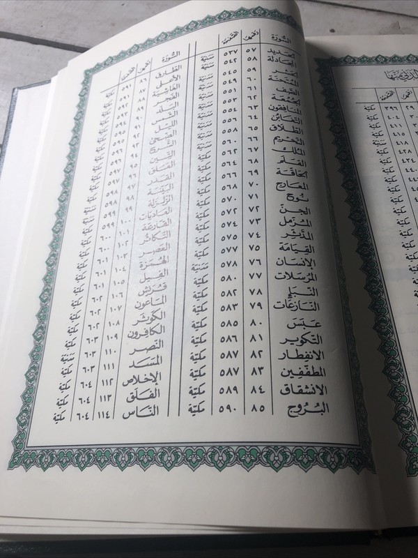 Koran Special Edition Leather Bound Arabic Text Gold Seal Large Format gallery