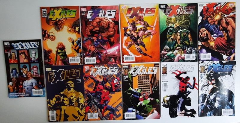 Exiles #90-99 + New exiles #0 [Exiles #100 & Exiles: Days of then and now]