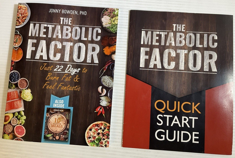 The Metabolic Factor: Just 22 Days to Burn Fat and Feel Fantastic Jonny Bowden