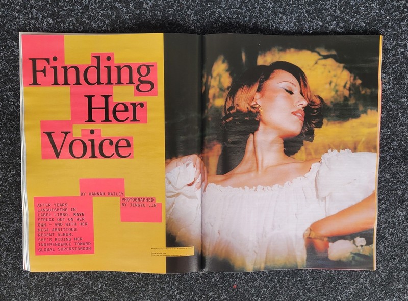 RAYE * Billboard Magazine May 2026 * THE INDIE ISSUE * Ship Worldwide gallery