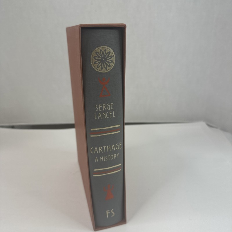 «CARTHAGE: A HISTORY» Serge Lancel Folio Society 2012 Hardcover Slipcase