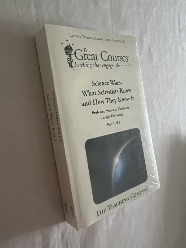 Great Courses – Science Wars: What Scientists Know & How They Know it 1 &2 TRANS