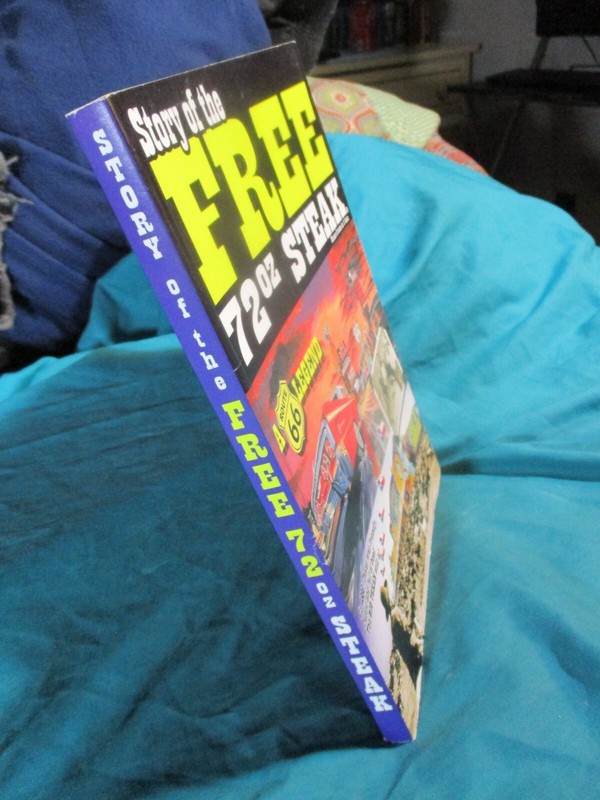 Story of the Free 72oz Steak Paperback Diana Lee Texas Route 66 Legend PB Book gallery