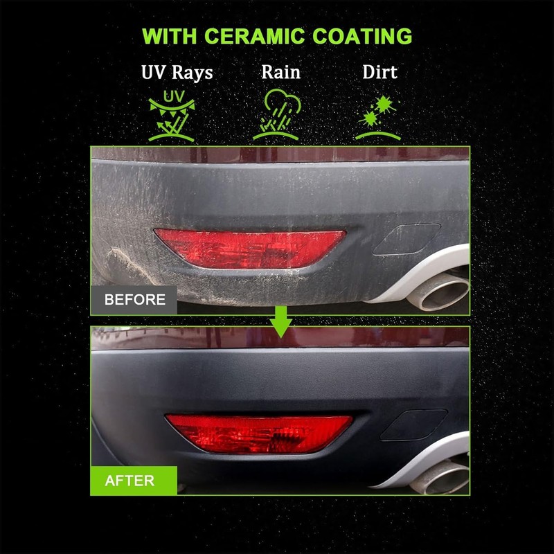 Versatile Plastic Restorer with Free Applicator - 60ml for Cars and Home Use gallery