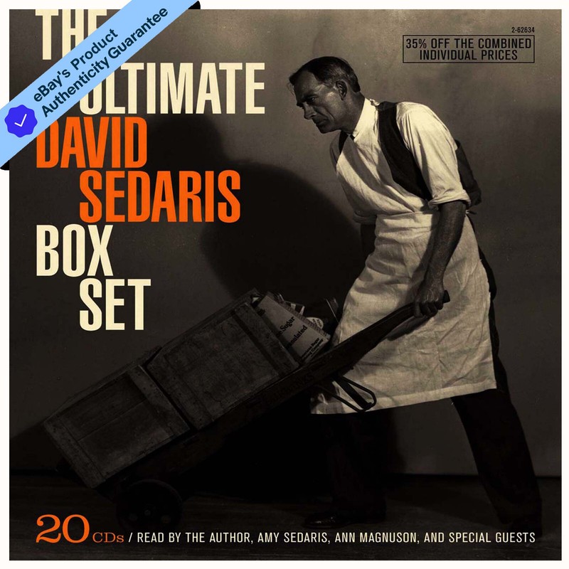 The Ultimate David Sedaris Box Set. Unabridged. Read By David Sedaris 20 CD’s.