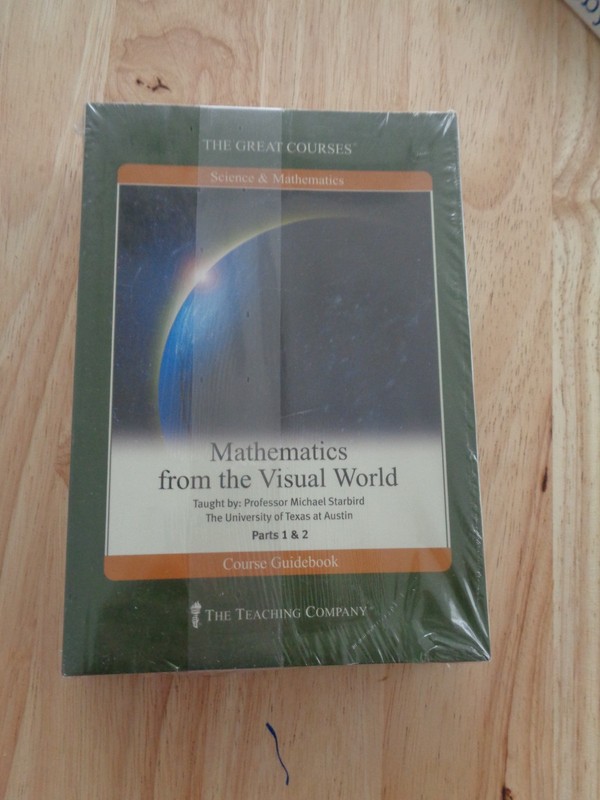Great Courses: Mathematics from Visual World Pts 1 & 2 by Michael Starbird SC