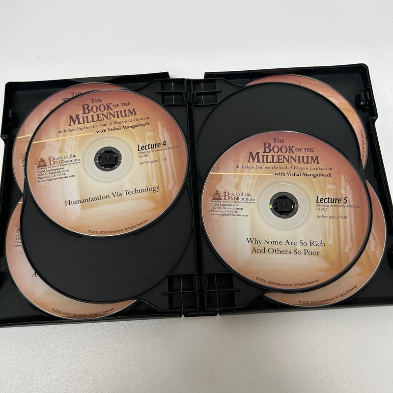 Vishal Mangalwadi The Book Of The Millennium 8 Part Lecture Series 8 CD Set West gallery