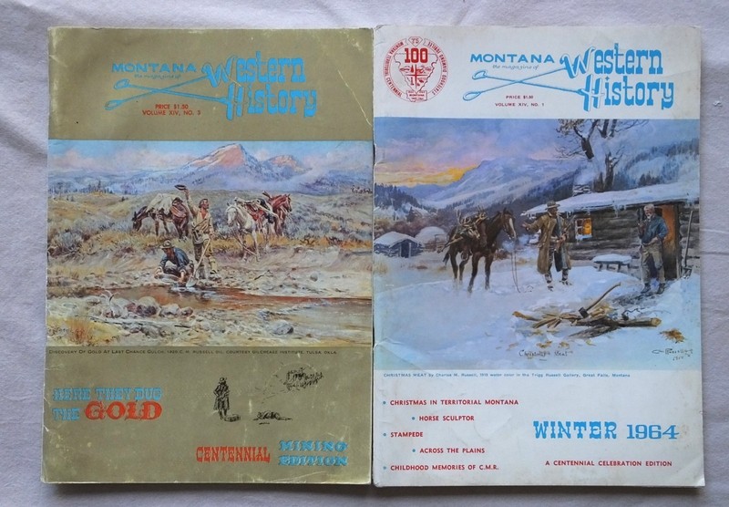 used 1964 MONTANA THE MAGAZINE OF WESTERN HISTORY(2)CENTENNIAL EDITIONS MINING