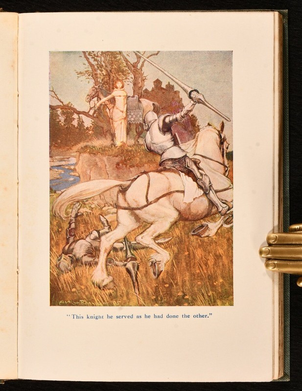 1910 Stories of King Arthur A L Haydon First Edition Arthur Rackham Illustrat... gallery