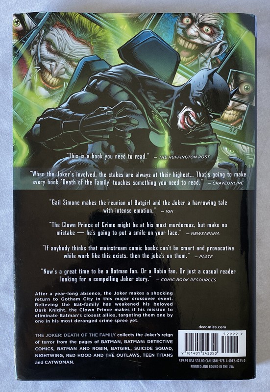 The Joker: Death of the Family [The New 52]-Hardcover gallery