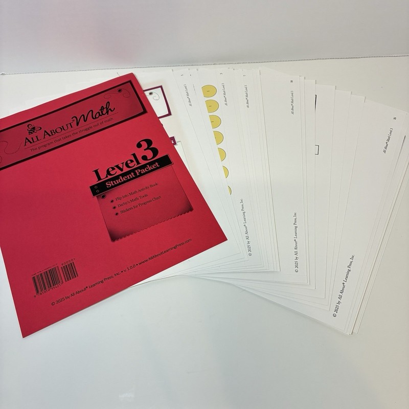 New All About Math Level 3 Flip Into Math Teachers Manual Partial Student Packet gallery
