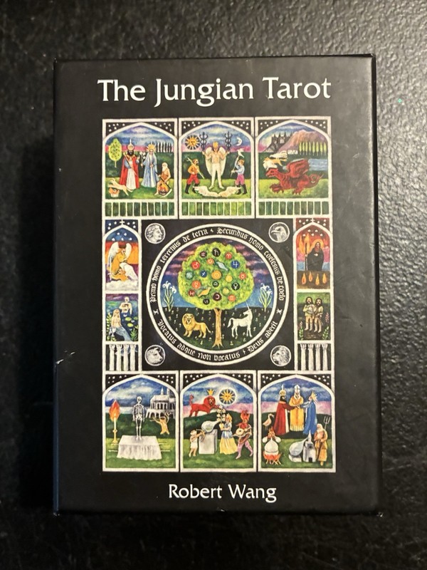 The Jungian Tarot Deck by Robert Wang Cards and Booklet Original Box