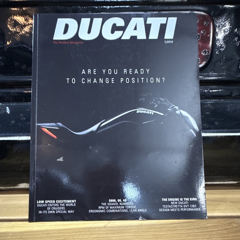 DUCATI The Redline Magazine Issue 1 January 2016 English Illustrated Motorcycle