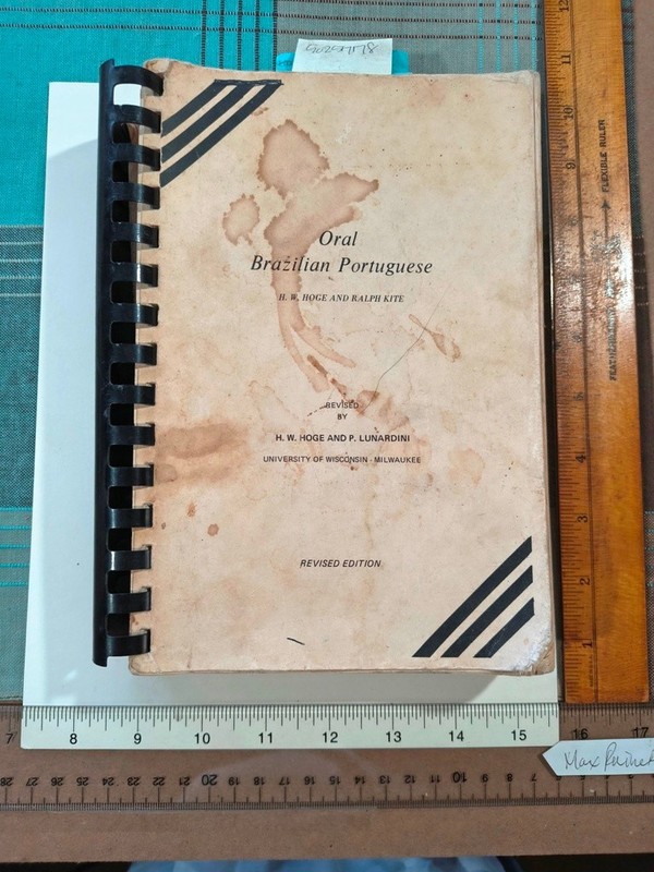 Oral Brazilian Portuguese 1970 H W Hoge * Rev Ed University Wisconson Milwaukee