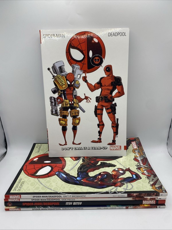 Spider-Man Deadpool Vol 0-4 Complete Set Marvel TPB Joe Kelly VGC Free Post