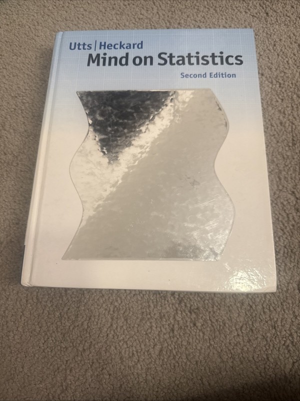 Available Titles Cengagenow Ser.: Mind on Statistics by Jessica M. Utts and…