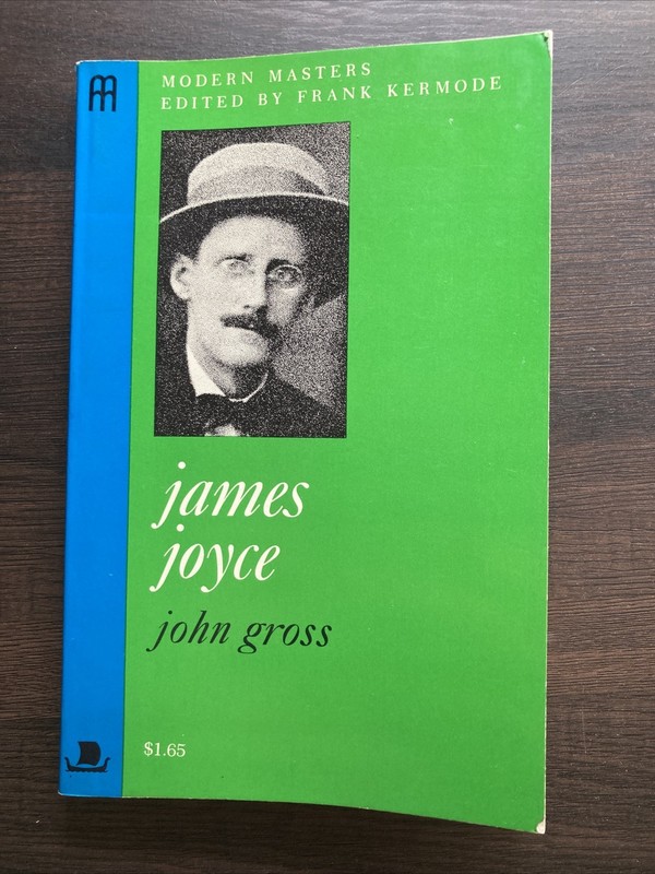 JAMES JOYCE biography by John Gross 1970 Viking Press
