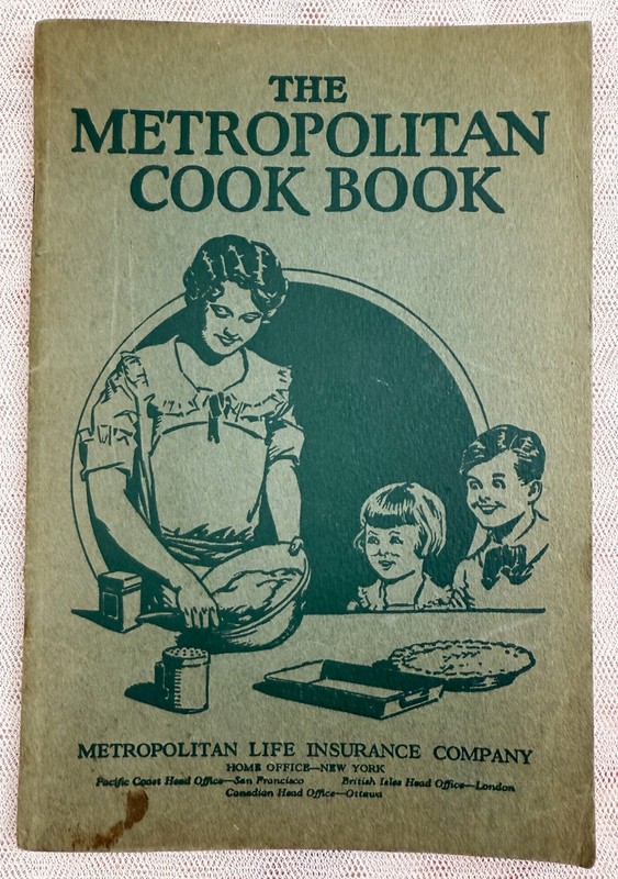 1920’s METROPOLITAN COOK BOOK Recipes—Irish Moss Lemonade/ 🍎 Snow-EXCELLENT!
