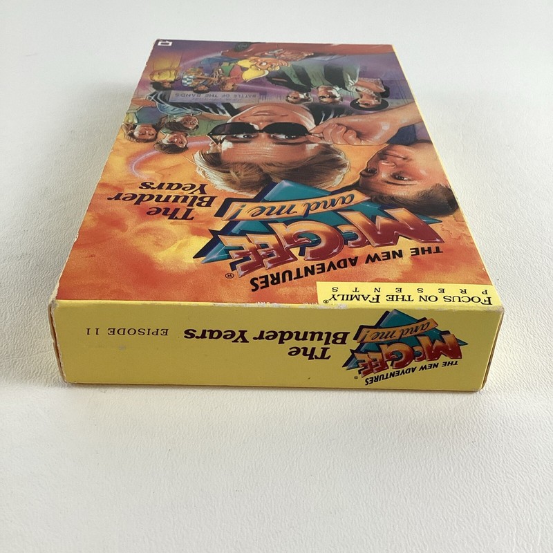 The New Adventures Of McGee And Me VHS Tape The Blunder Years Vintage gallery