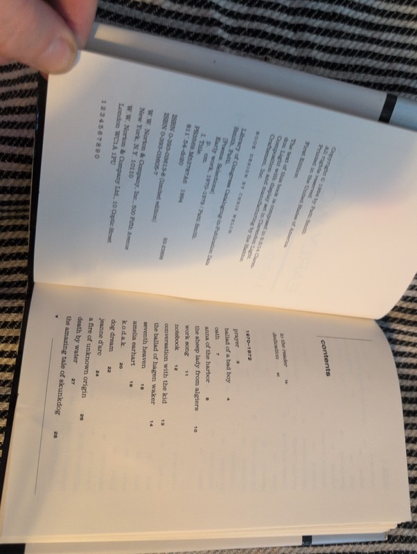 Early Work 1970-1979 by Patti Smith Hardcover First Edition Poet Songwriter gallery