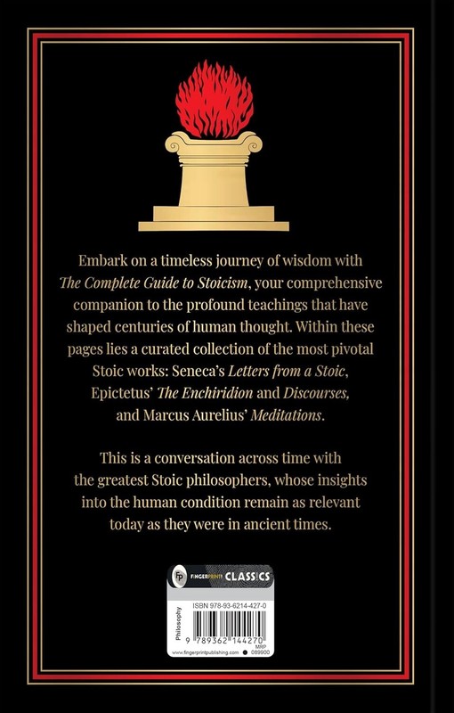 The Complete Guide to Stoicism (Deluxe Hardbound ) Hardcover [ NEW BOOK ] FS gallery
