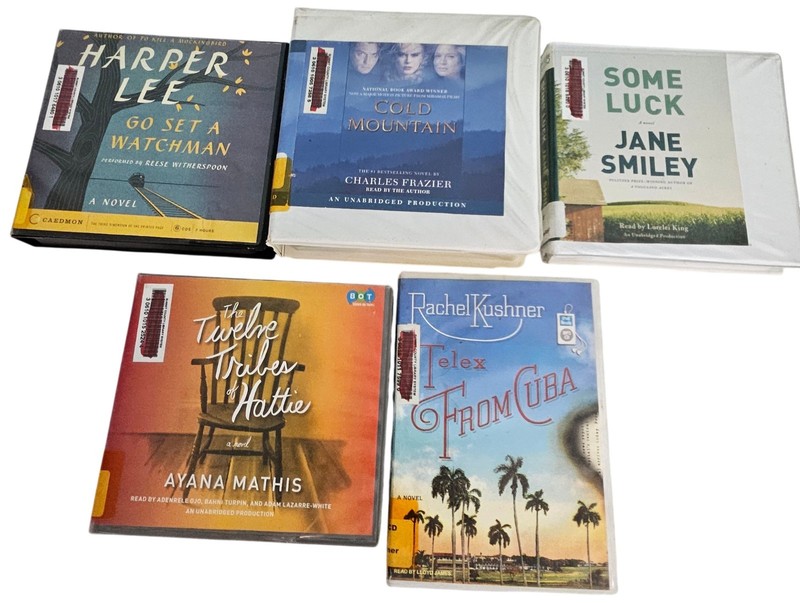 Historical Fiction Romance CD Audiobooks Various Authors Unabridged Lot of 7