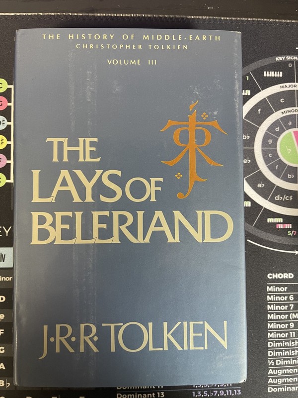 The Lays of Beleriand by JRR Tolkien – First Edition