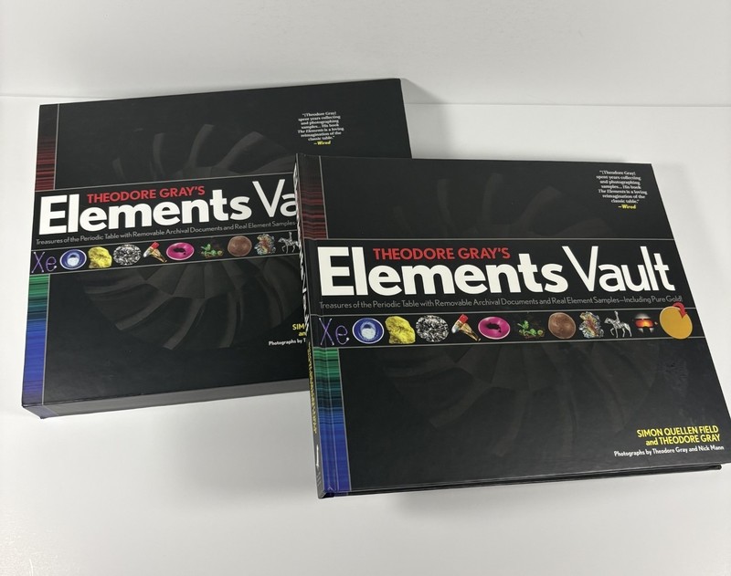 Theodore Gray's Elements Vault: Treasures of the Periodic Table Free Shipping gallery
