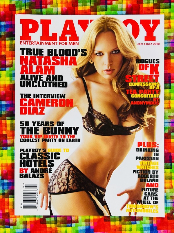 💋💋Playboy Magazine July 2010 Natasha Alam Centerfold Intact PB1💋💋
