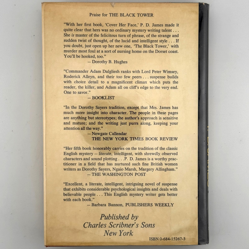 P D James DEATH OF AN EXPERT WITNESS Signed First Edition 1977 HC DJ gallery