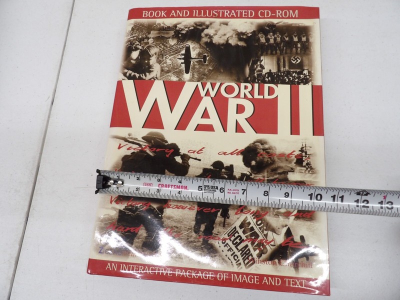 CD ROM Reference Bks.: World War II by Stuart Murray (1997, CD-ROM / Hardcover) gallery