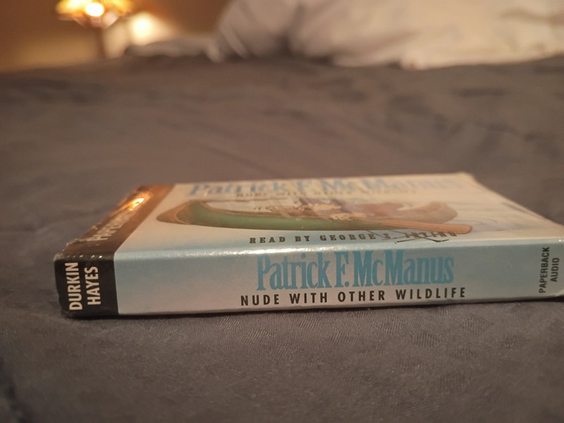 Patrick F McManus NUDE WITH OTHER WILDLIFE PAPERBACK AUDIO CASSETTE Brand NEW gallery