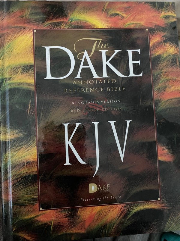 Dake Reference Bible by Finis J. Dake Sr. (1996, Hardcover)