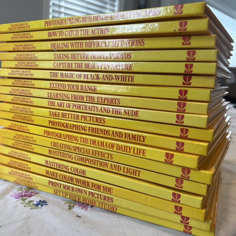 18 Kodak Library of Creative Photography Hardcover Complete Set Time Life Books gallery