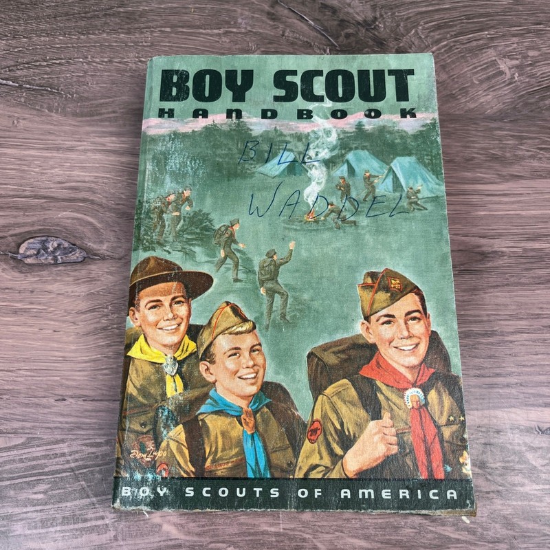 Boy Scouts of America Handbook Boys Green 1965 7th Edition 2nd Printing 3227