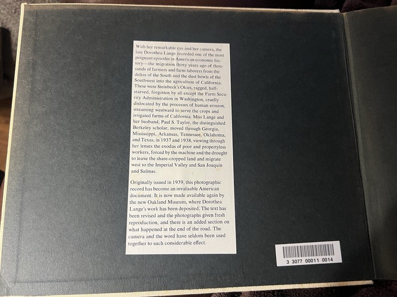 An American Exodus: A Record Of Human Erosion In The Thirties (Used Hard Cover) gallery